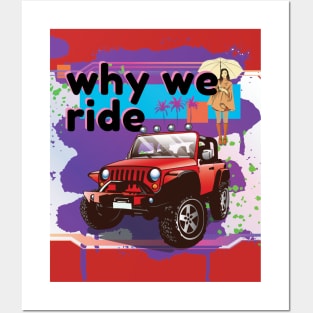 Why We Ride Posters and Art